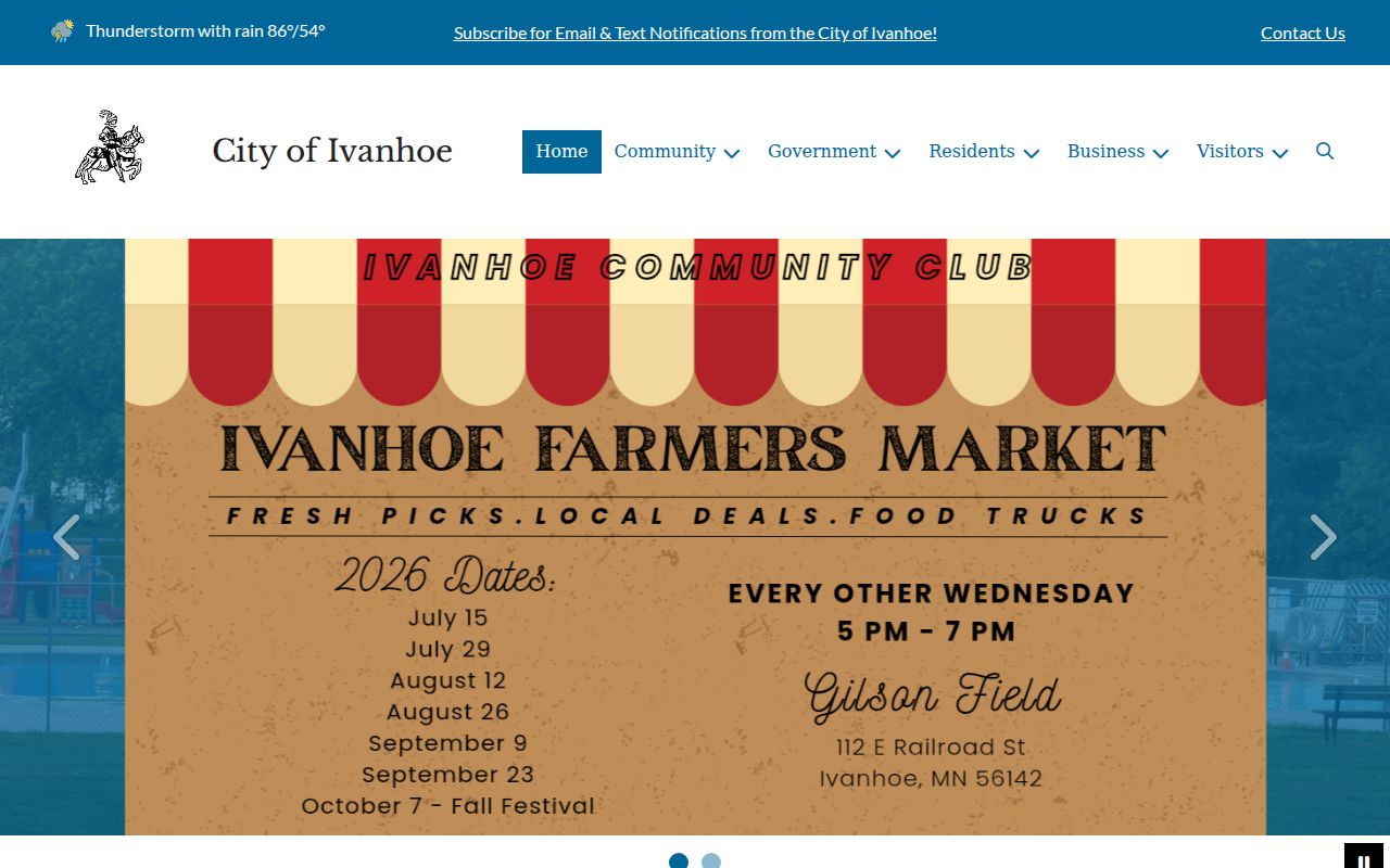 Ivanhoe county seat history page for the Lincoln County courthouse warrant records route